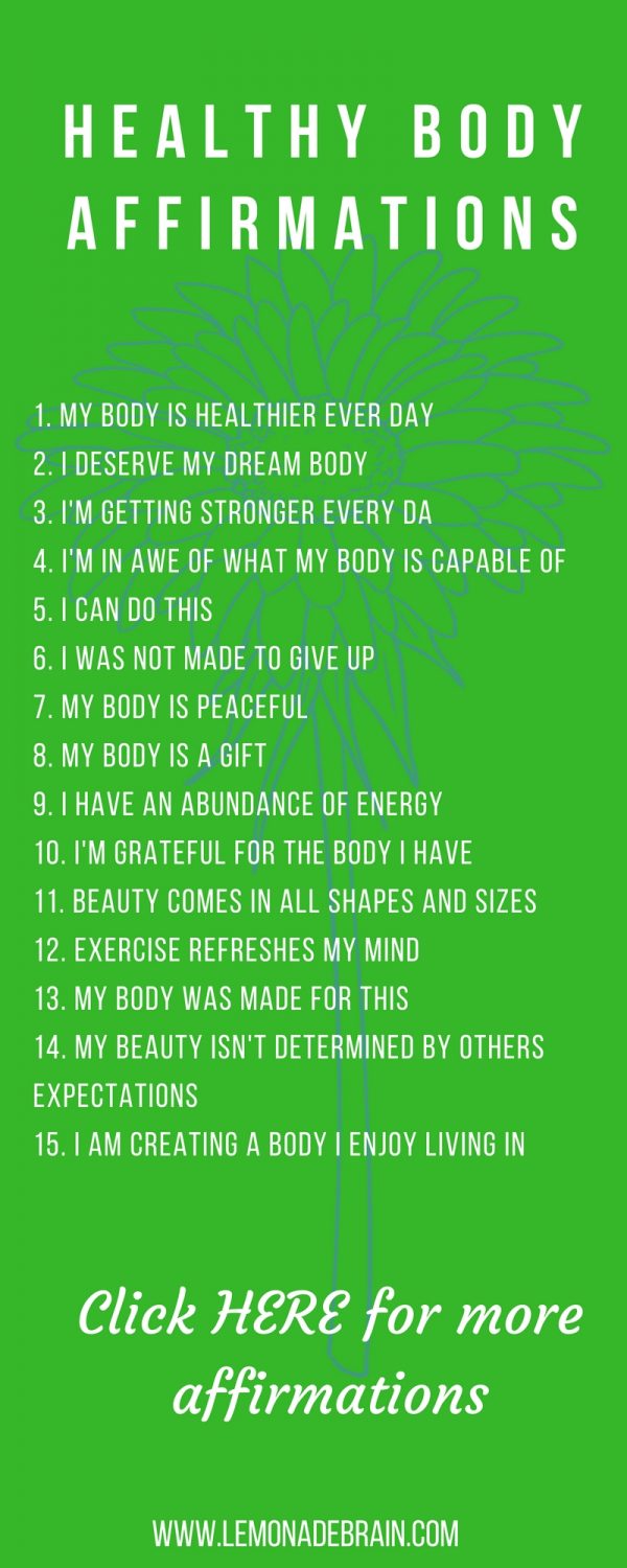 Affirmations for the New Year - Lemonade Brain