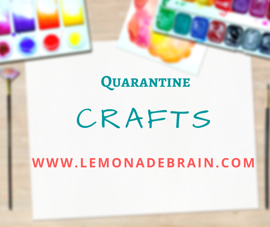 Quarantine crafts on sale