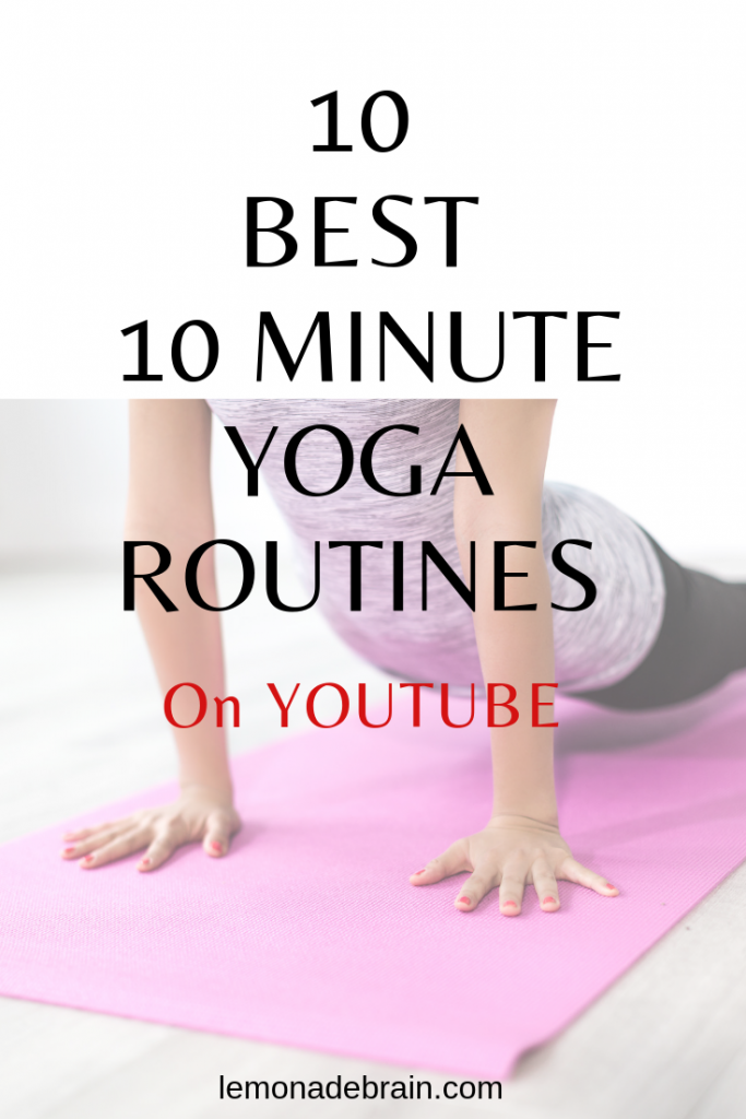 10 minute yoga routines 